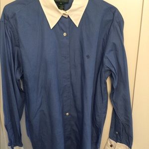 Lauren Ralph Lauren button down with French cuffs